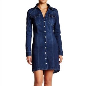 NWOT Mindcode Dark Denim Dress M